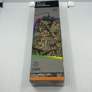 Realtree Edge Gaming Mouse Pad 13 LED Light Modes Anti Slip Base 12.5"x9" New